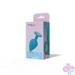 Gemma Clear Iridescent Gem Teal Silicone Plug - Image 15