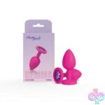 Gemma Purple Gem Pink Silicone Plug - Image 4