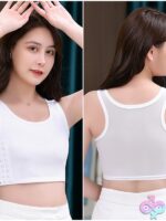 Gender Fluid Chest Compression Binder White L - Image 2