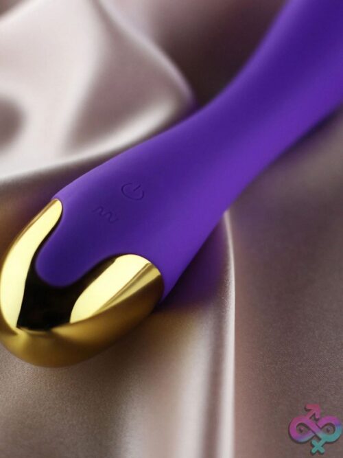 Geneve G-Spot Vibrator Purple &Amp; Gold - Image 3