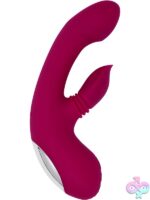 dual action rabbit vibrator Gentle Persuasion by Evolved Novelties in purple