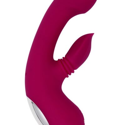 dual action rabbit vibrator Gentle Persuasion by Evolved Novelties in purple