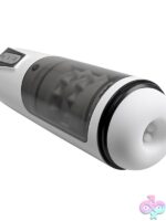 Get Your Stroke On Thrusting & Vibrating Stroker – White - Image 2