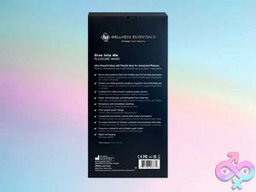 Give Into Me Pleasure Wand - Blue - Image 3
