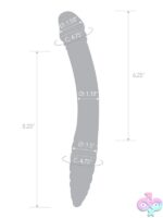 Glas 11" Double-Sided Glass Dildo – Blue - Image 3