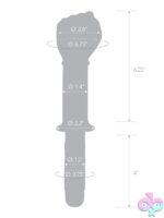 Glas 11" Glass Fist Double Ended With Handle Grip - Image 3