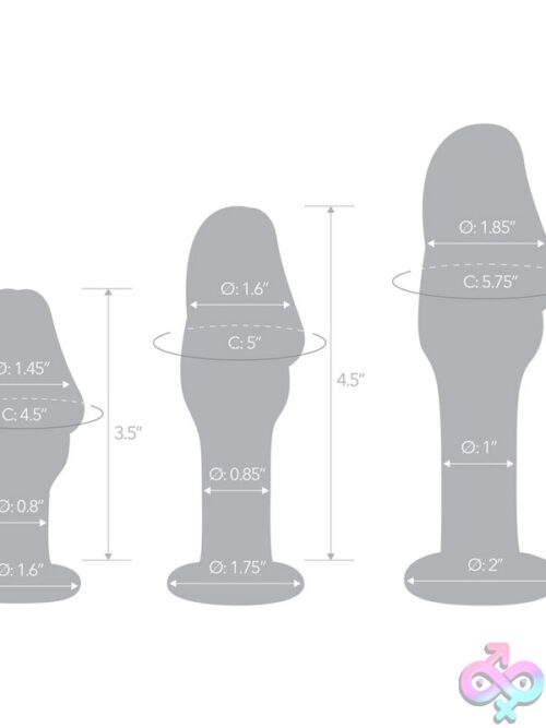 Glas Helmet Head Glass Anal Training Kit – 3 Piece Set - Image 3