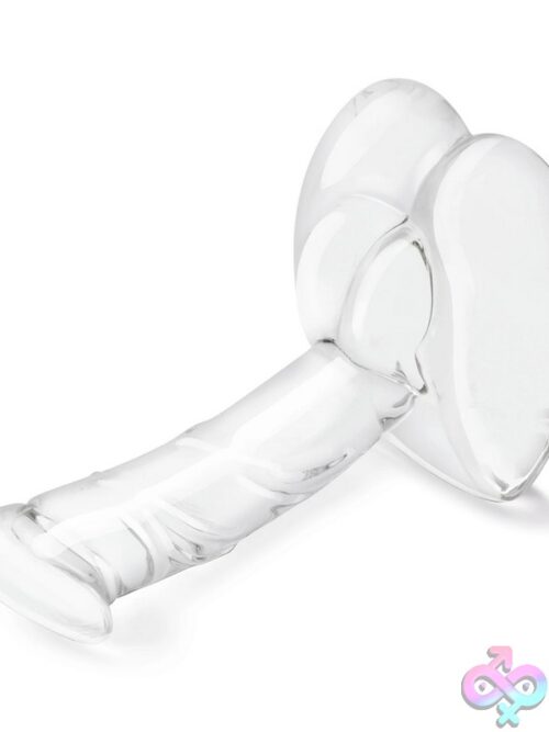 Glas 7.5&Quot; Rideable Standing Glass Dildo With Stability Base - Image 2