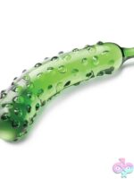 Glas Caressing Cucumber 8.25" Glass Dildo - Image 2