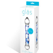 Glas Sex Toys - Full Tip Textured 6.5 Glass Dildo
