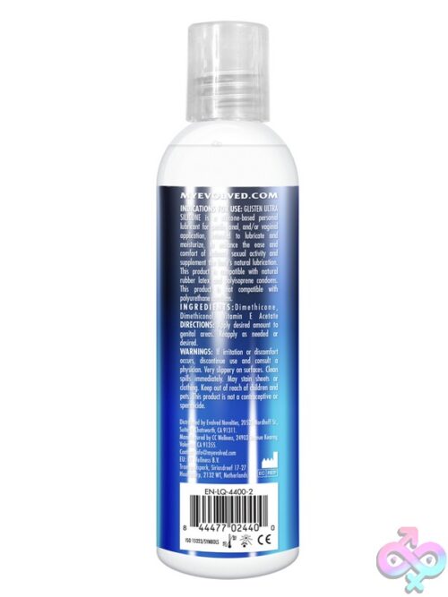 Glisten Ultra Silicone Silky Lubricant 4 Oz - Image 3