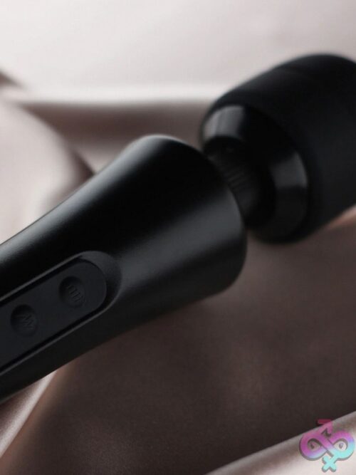 Gloria Large Wand Vibrator – Black - Image 3