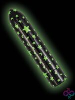 Glow Vibes Seeing Stars Bullet Vibrator in Black - Image 3