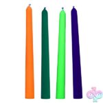 Glow Wax Uv Blacklight Reactive Drip Candles Set of 4 - Image 2