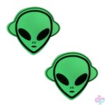Glow in the Dark Alien Pasties - Image 2
