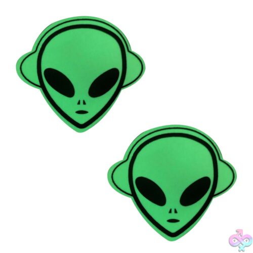 Glow In The Dark Alien Pasties - Image 2