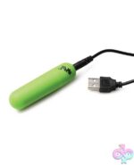 Glow in the Dark Bullet With Remote - Green - Image 2