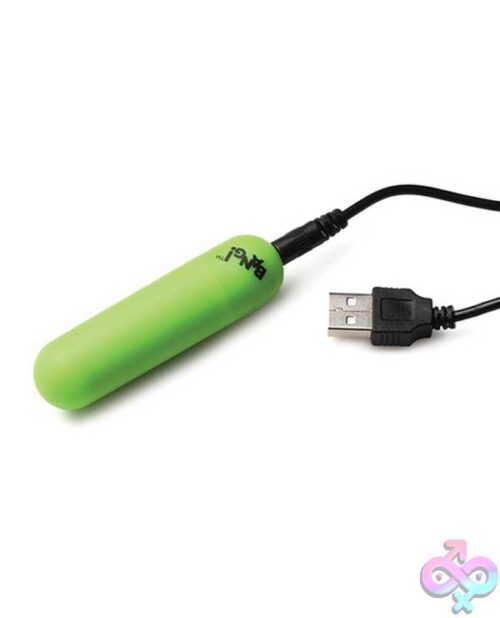 Glow In The Dark Bullet With Remote - Green - Image 2