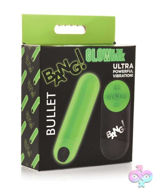 Glow In The Dark Bullet With Remote - Green - Image 4