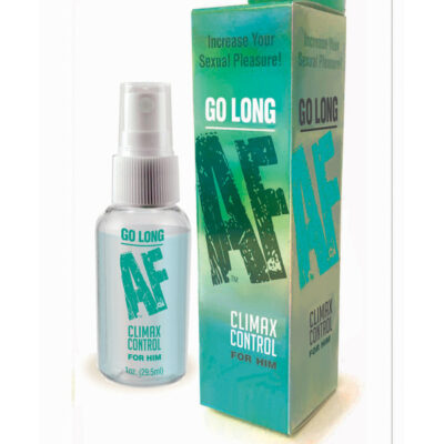 Go Long AF Prolong Spray by Little Genie — lidocaine delay spray for male stamina control