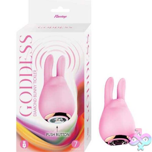 Goddess Diamond Bunny Tickler - Pink - Image 2
