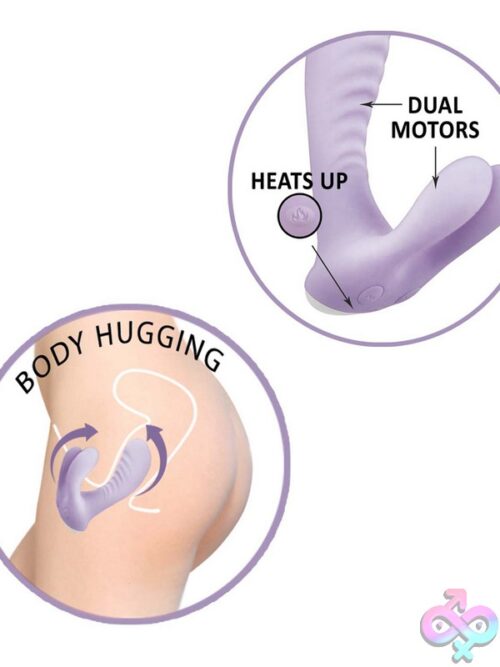 Goddess Heat Up Bunny Massager Lavender - Image 3