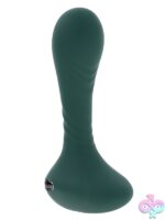 Goes Anywhere Vibrating Silicone Plug – Green - Image 2