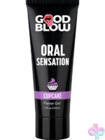 cupcake flavored warming gel Good Blow Oral Sensation Cupcake by XR Brands