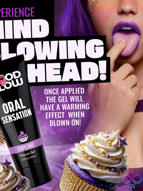 Good Blow Oral Sensation Cupcake Flavor Gel - Image 4