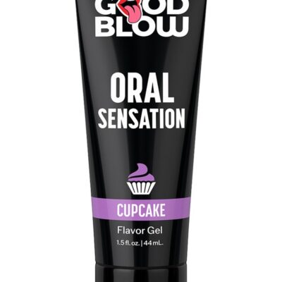 cupcake flavored warming gel Good Blow Oral Sensation Cupcake by XR Brands
