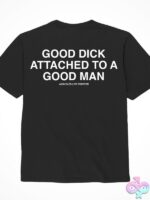 Black cotton statement graphic tee in large size by Assholes Live Forever
