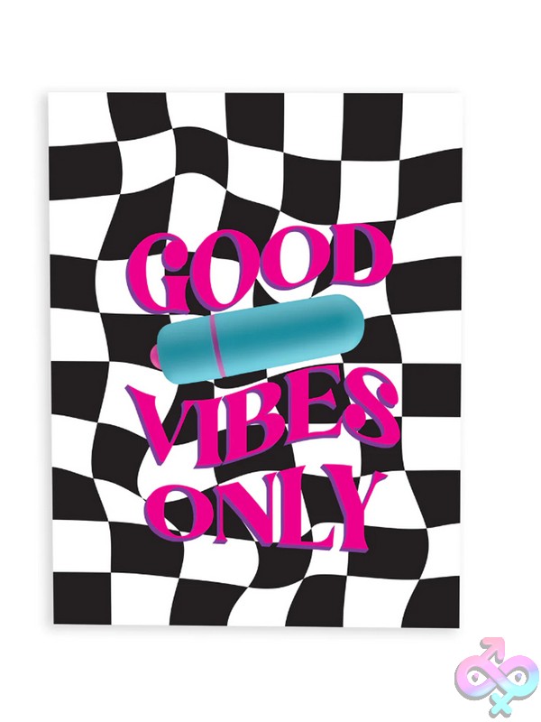 Discreet-Toys-Good-Vibes-Only-Naughtyvibes-Greeting-Card-Nu-Rc-Goodvibes-101 Good Vibes Only Naughtyvibes Greeting Card In Blue With Bullet Vibrator By Rock Candy