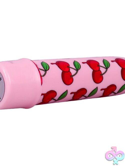 Goodhead Buzz Buddies 5 Inch Muti-Speed Vibe Cherries Light Pink - Image 3