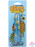 Goodhead Buzz Buddies 5 Inch Muti-Speed Vibe Pineapple Blue - Image 2