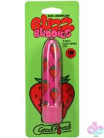 Goodhead Buzz Buddies 5 Inch Muti-Speed Vibe Strawberries Hot Pink - Image 2