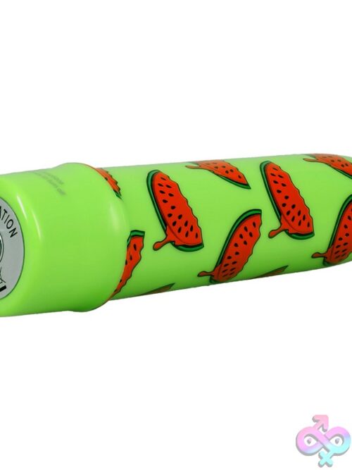 Goodhead Buzz Buddies 5 Inch Muti-Speed Vibe Watermelon Lime Green - Image 3