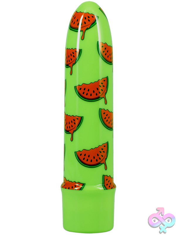 Discreet-Toys-Goodhead-Buzz-Buddies-5-Inch-Muti-Speed-Vibe-Watermelon-Lime-Green-Nu-Dj1370-03Cd Watermelon Lime Green Vibe Goodhead Buzz Buddies 5 Inch By Doc Johnson
