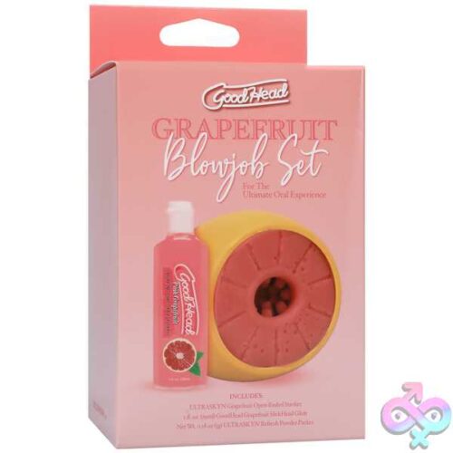 Goodhead - Grapefruit Blowjob Set - Yellow/Pink - Image 5