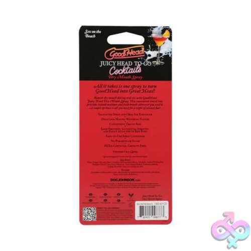Goodhead Juicy Head Cocktails Dry Mouth Spray To-Go - Sex On The Beach - Image 2