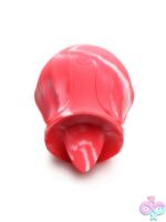 Gossip Licking Rose 10 Function Rechargeable Silicone Pink Twirl - Image 2