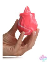 Gossip Licking Rose 10 Function Rechargeable Silicone Pink Twirl - Image 3
