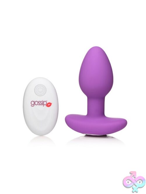 Gossip Pop Rocker 10 Function Rechargeable Butt Plug – Violet - Image 2