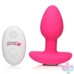 Gossip Pop Rocker 10x Vibrating Silicone Plug - Magenta - Image 4