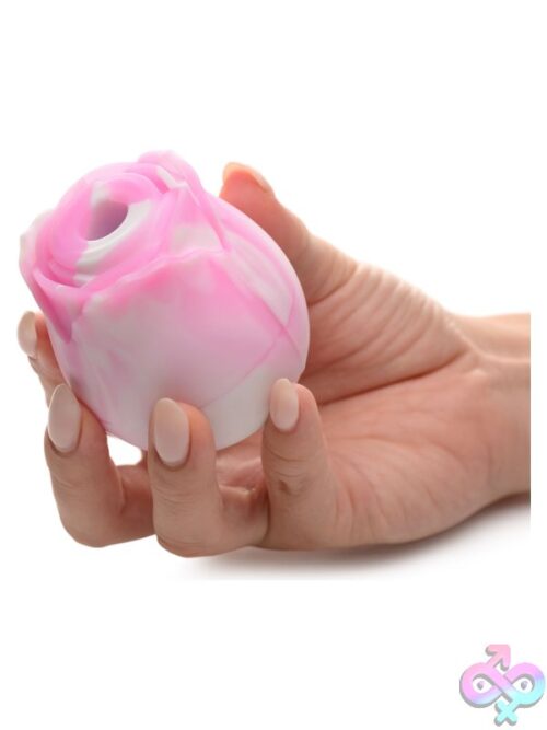 Rose 10X Silicone Suction Clit Stimulator Swirl - Image 8