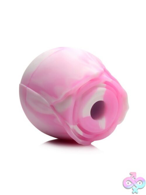 Rose 10X Silicone Suction Clit Stimulator Swirl - Image 2