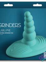 Blue plush silicone vibrating couples pad with dual motors by Ns Novelties