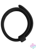 GripMaster GripBand Silicone Cock Ring – Black - Image 2