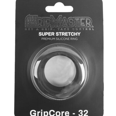 GripMaster GripCore 32mm black silicone cock ring by GripMaster