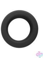 GripMaster GripFit Silicone Cock Ring – Black - Image 2