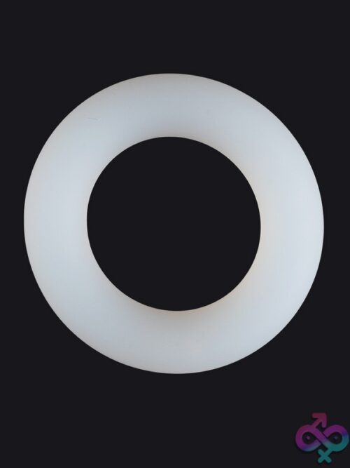 Griphalo 30Mm Translucent Cock Ring – White - Image 2